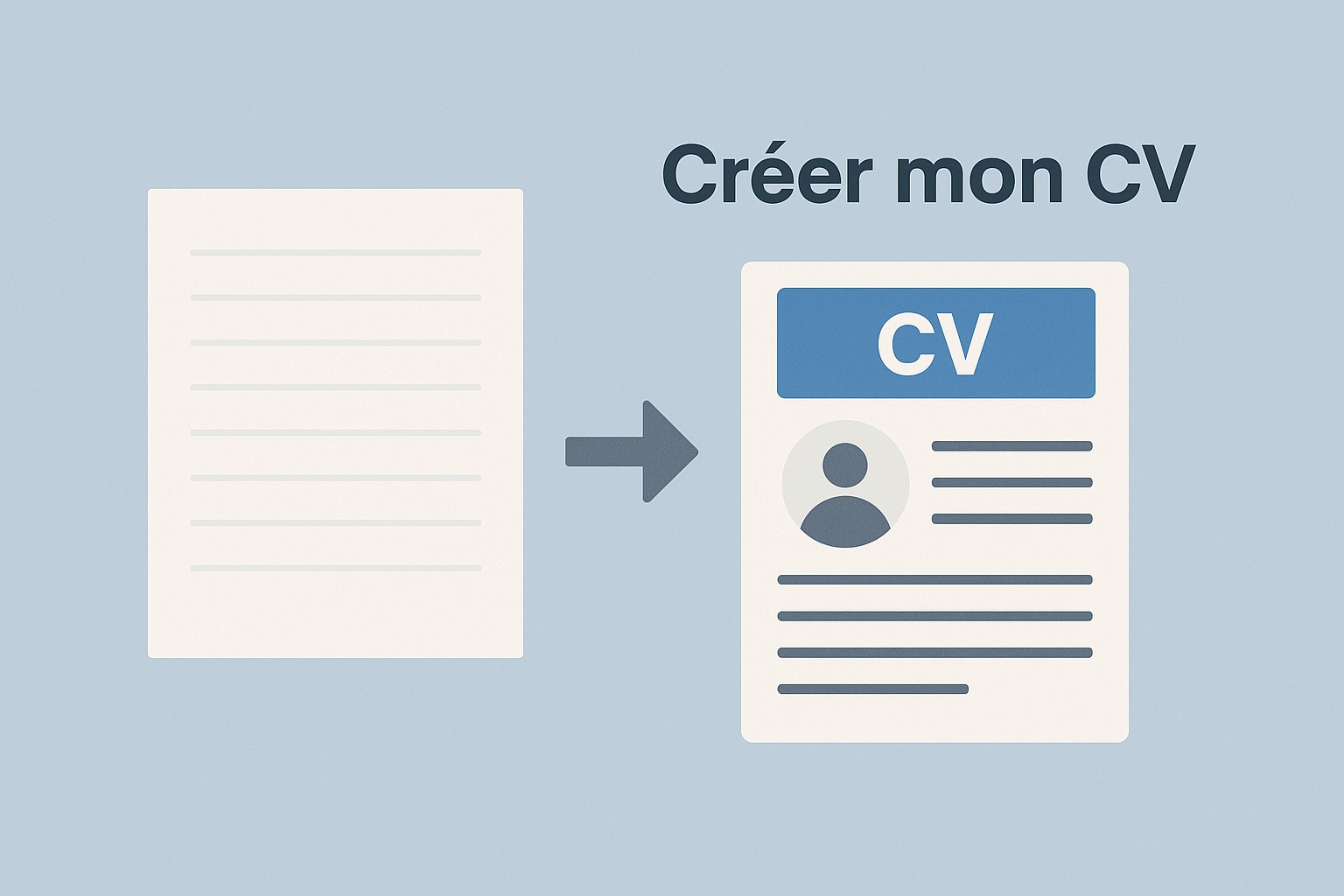 CRÉEZ VOTRE CV